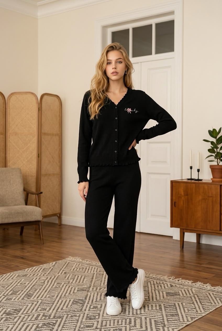 Ensemble noir casual