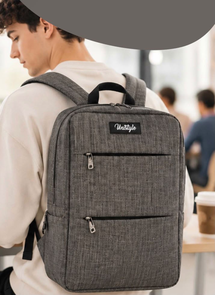 Sac à dos business gris