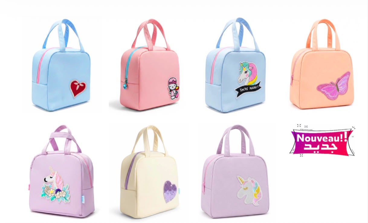 Petit sac à goûter pastel