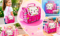 Sac scolaire fille rose