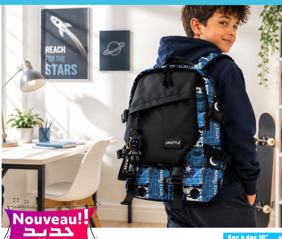 Sac à dos espace bleu