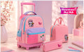 Pack trolley rose pastel