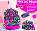 Pack scolaire 3 pièces rose