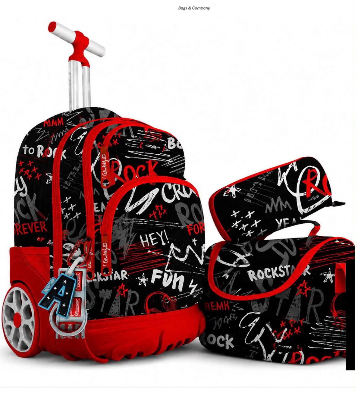 Pack trolley rouge street